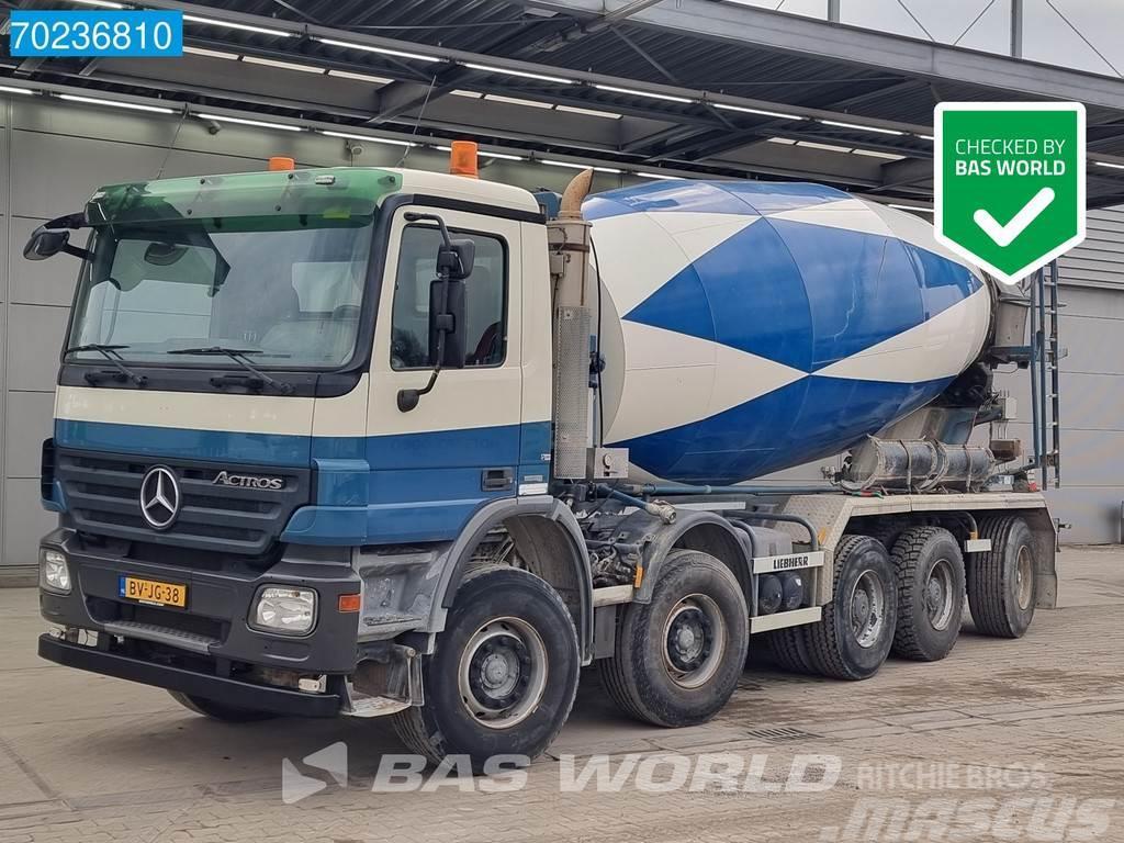Mercedes-Benz Actros 5041 10X4 NL-Truck Liebherr HTM 1504 F 15m3 Concrete trucks