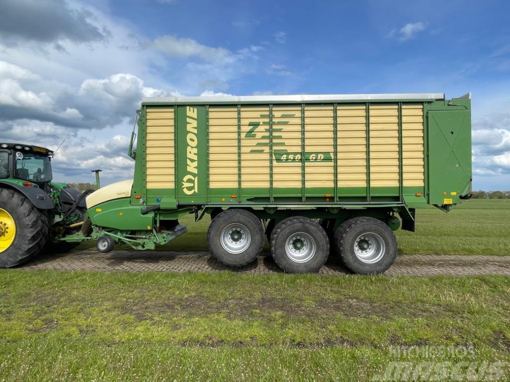 Krone ZX 450 GD Self loading trailers