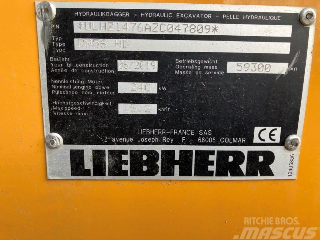 Liebherr R 956 Litronic Bandgrävare