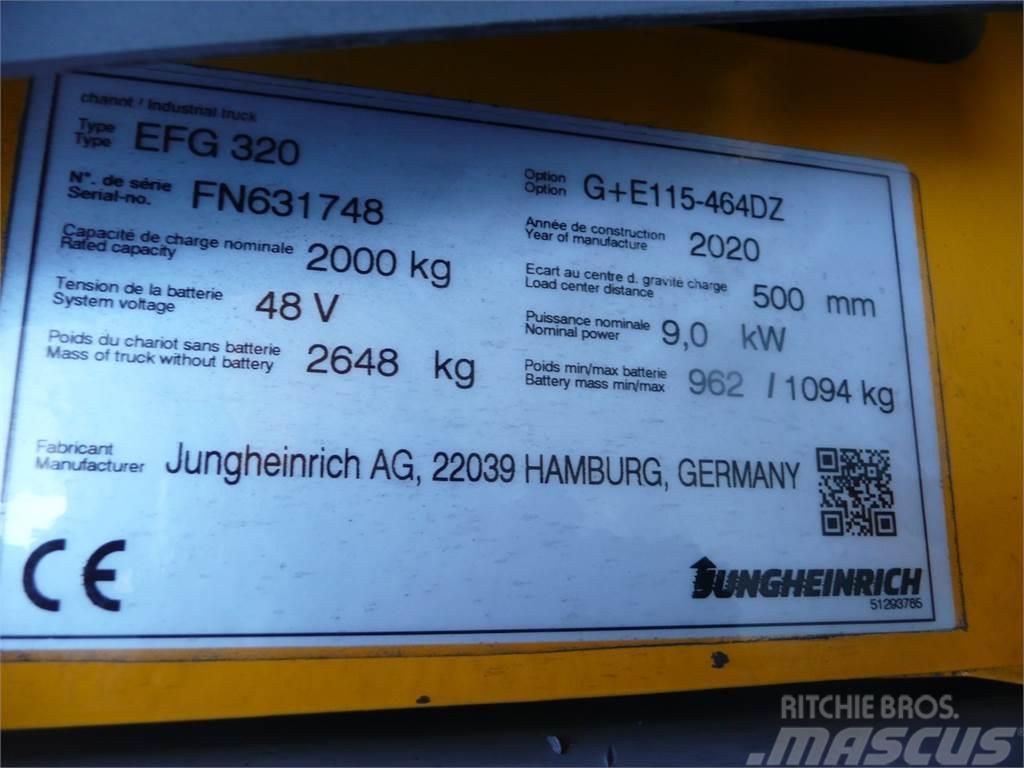 Jungheinrich EFG 320 464 DZ Electric forklift trucks