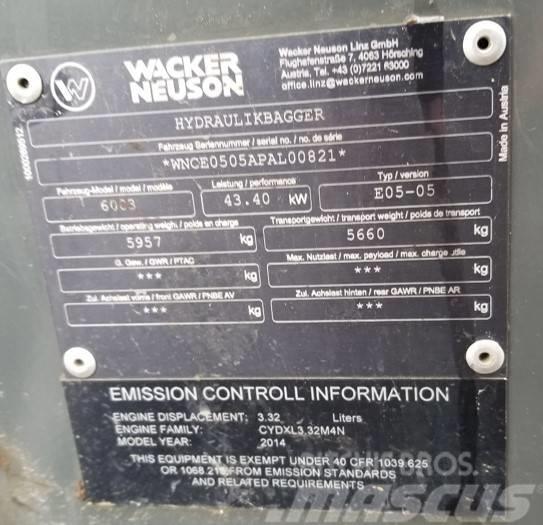 Wacker Neuson 6003 Bandgrävare