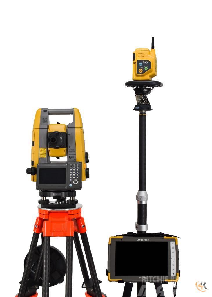 Topcon GT-1001 Robotic Total Station w FC6000 & Pocket-3D Other components