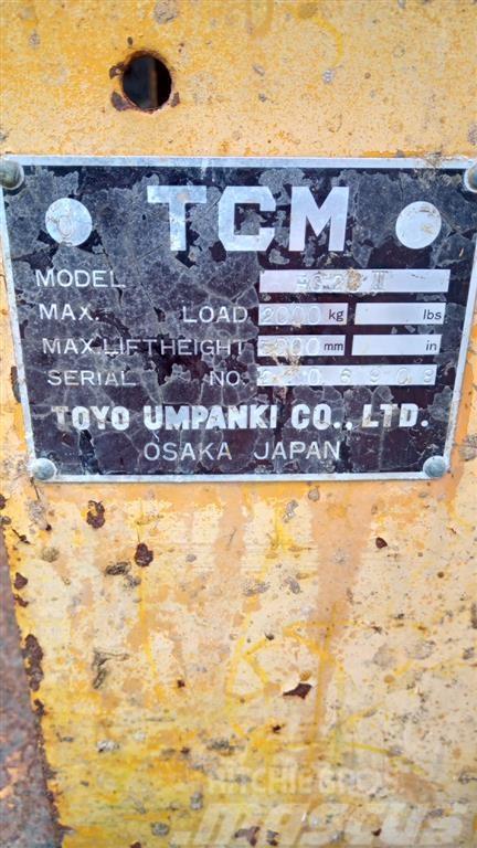 TCM FG 20 Momsfri Dieselmotviktstruckar