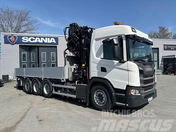Scania G410B8x4*4NB Crane trucks