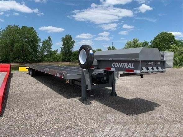  CONTRAL DROP DECK CONTAINER DELIVERY TRAILER, TAND Växelflak-/Containersläp