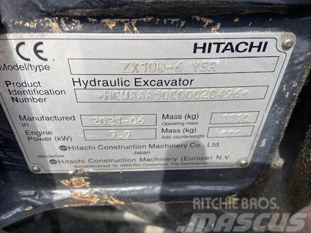 Hitachi ZX10U-6 Minigraafmachine Other agricultural machines