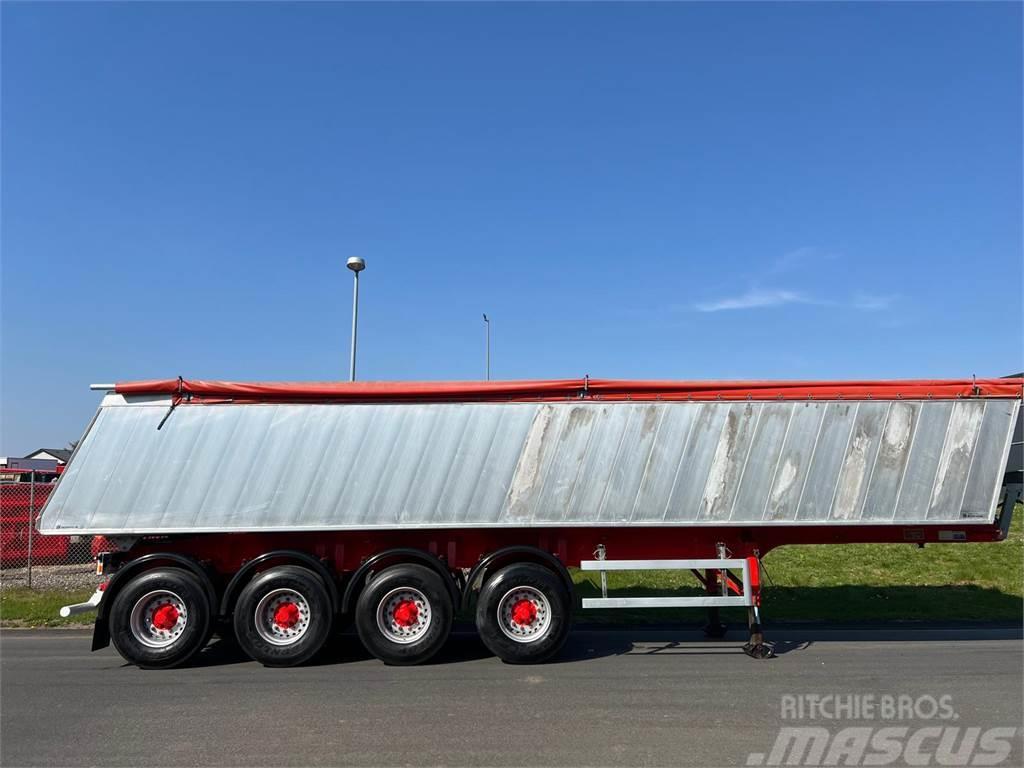 Kel-Berg 36m3 alu kasse med plastindlæg Tipper semi-trailers