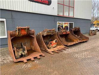 Hitachi Buckets/loffels with couplers ZX470/520