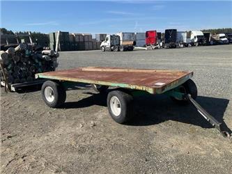  Industrial 5 Ft X 9 Ft Utility Bale Wagon Cart Tra