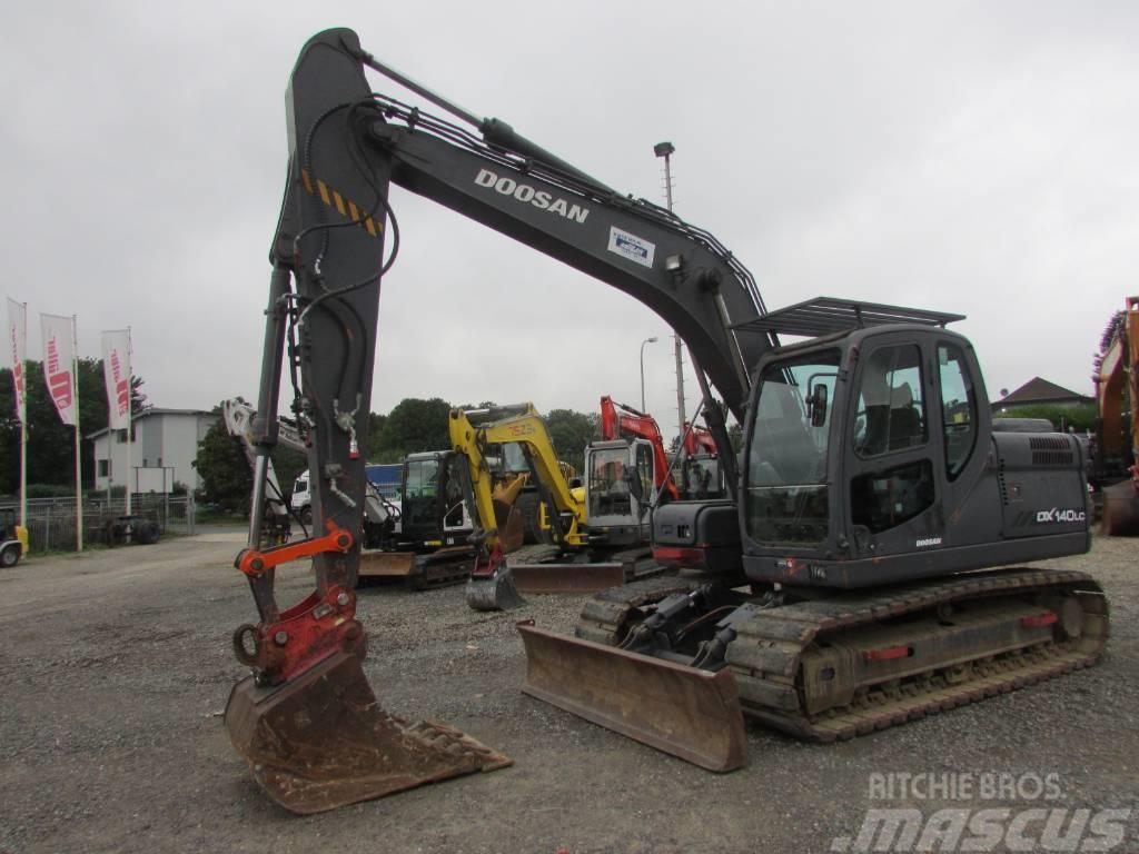 Doosan DX 140 LC Kettenbagger gepflegte Maschine 32000 € Crawler excavators