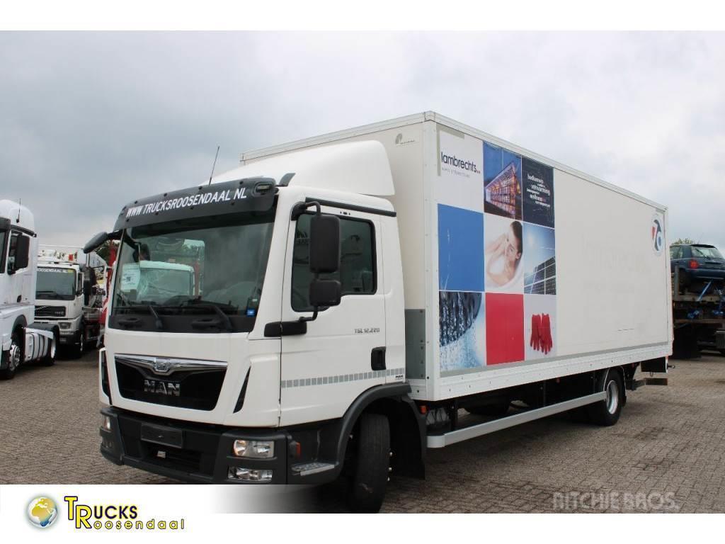 MAN TGL 12.220 + euro 6 + lift Box body trucks
