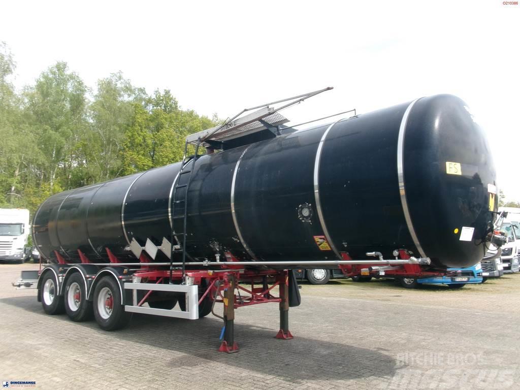 LAG Bitumen tank inox 31.9 m3 / 1 comp Tanker semi-trailers
