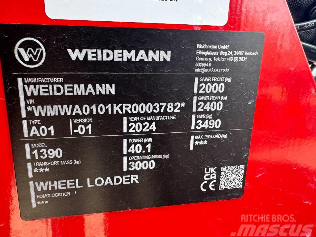 Weidemann 1390 Skid steer loaders