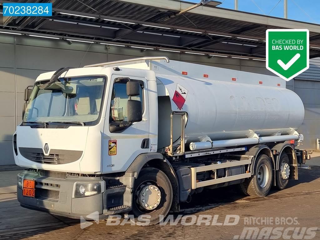 Renault Premium 310 6X2 18.540Ltr Fuel tanker ADR Manual L Tanker trucks