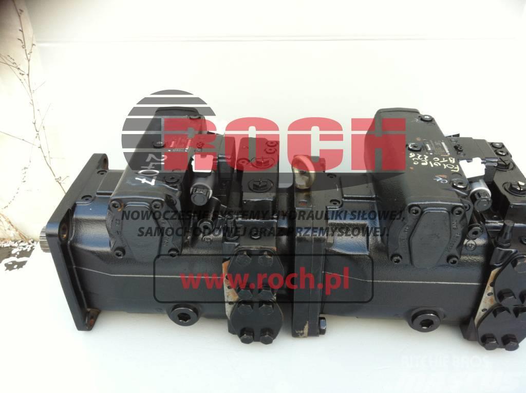 Tana OY  G450 G500 Rexroth Pompa Pump A4V+A4V Hydraulics
