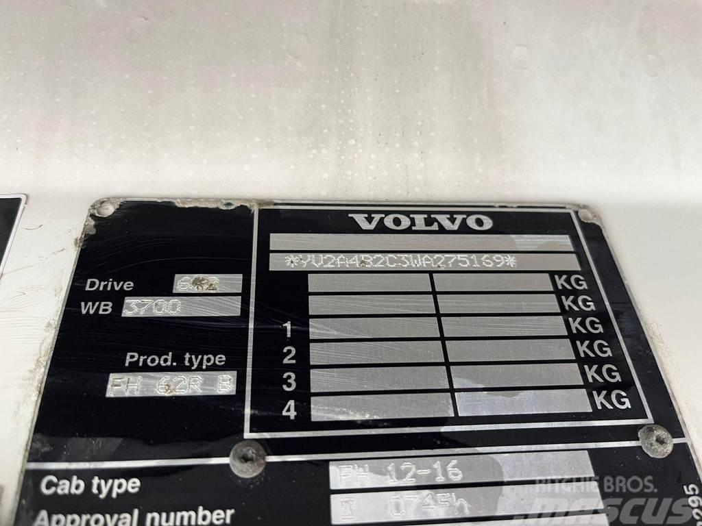 Volvo FH 12 380 6x2 MANUAL / FULL STEEL / BOX L=4939 mm Tipper trucks