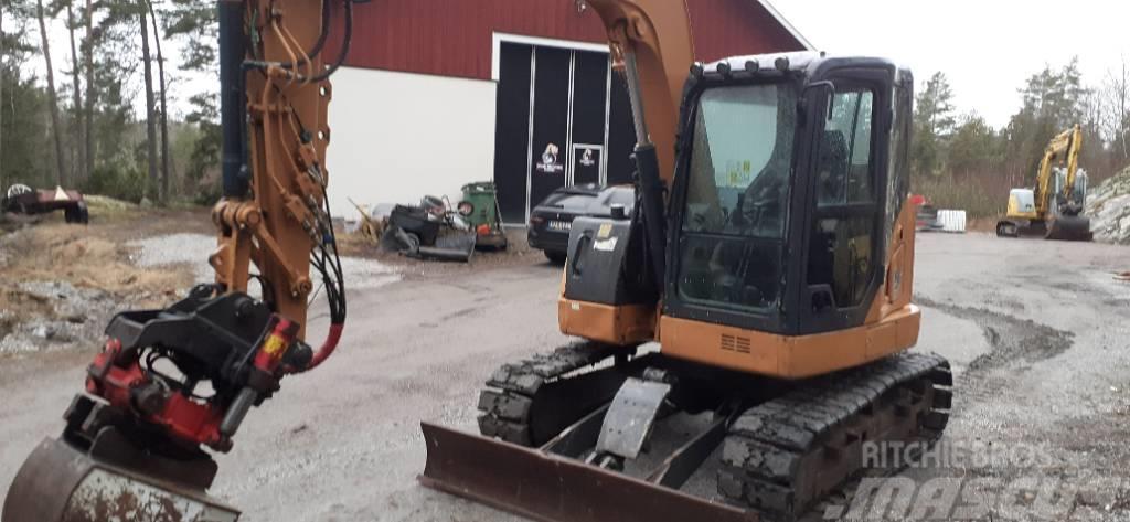 CASE CX75CSR vikt 8.800kg. Crawler excavators