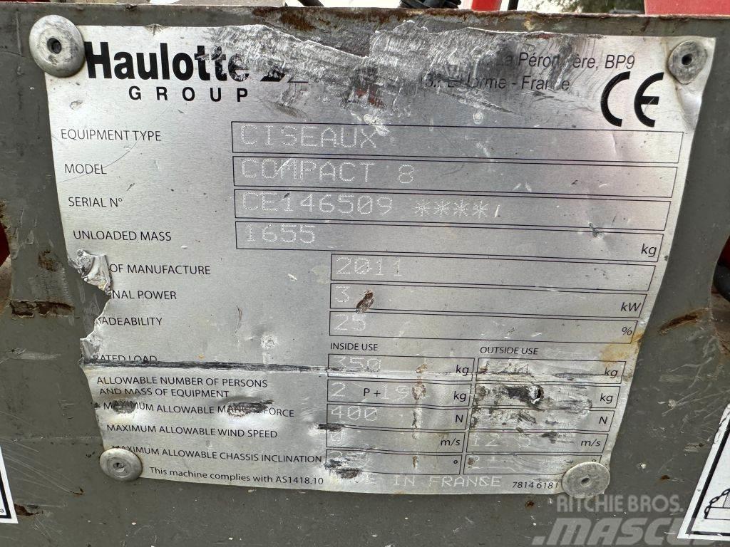 Haulotte Compact 8 Schaarhoogwerker Scissor lifts