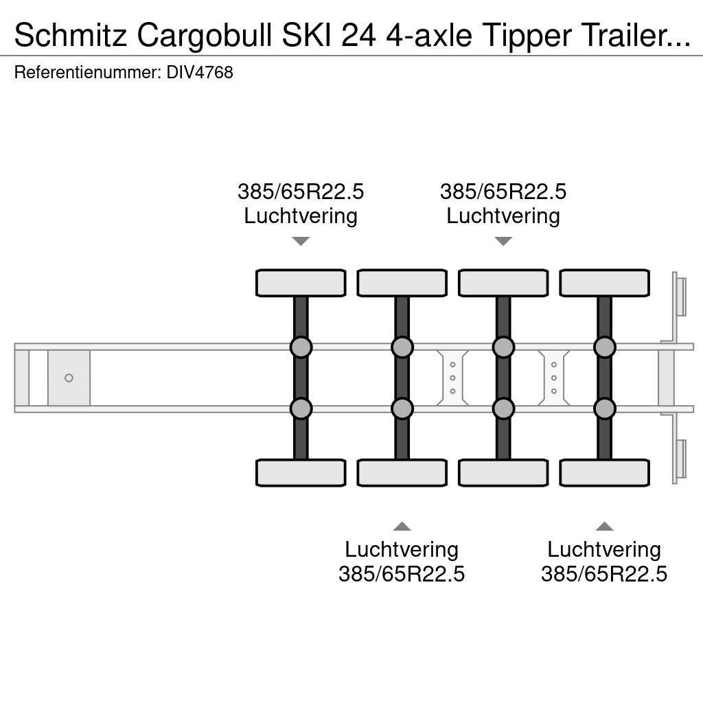 Schmitz Cargobull SKI 24 4-axle Tipper Trailer (4 units) Tipper semi-trailers