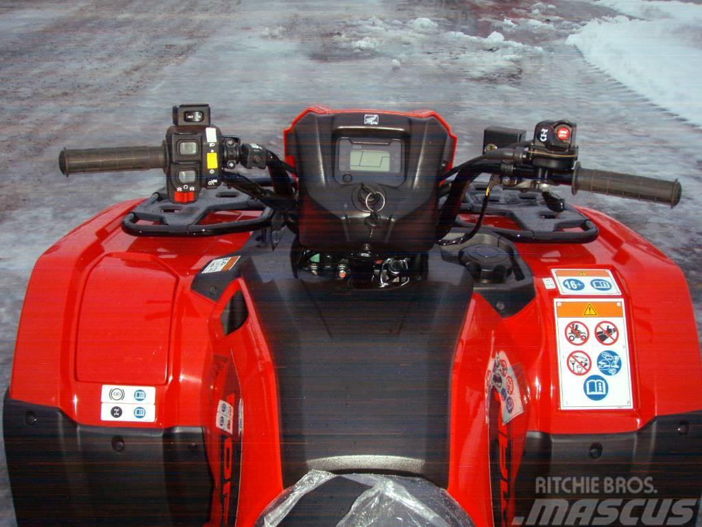 Honda TRX 520 Fourman Discover med snöplog ATVs