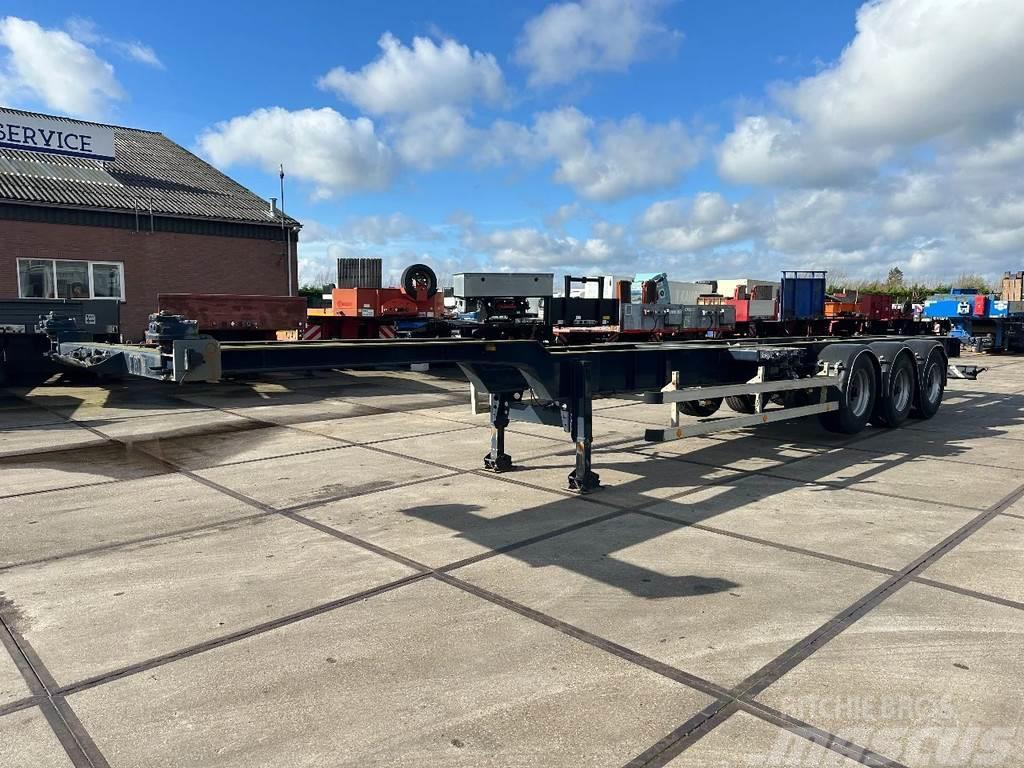 HRD 8X IN STOCK 20-40-45 FT LIFAXEL Containerframe semi-trailers