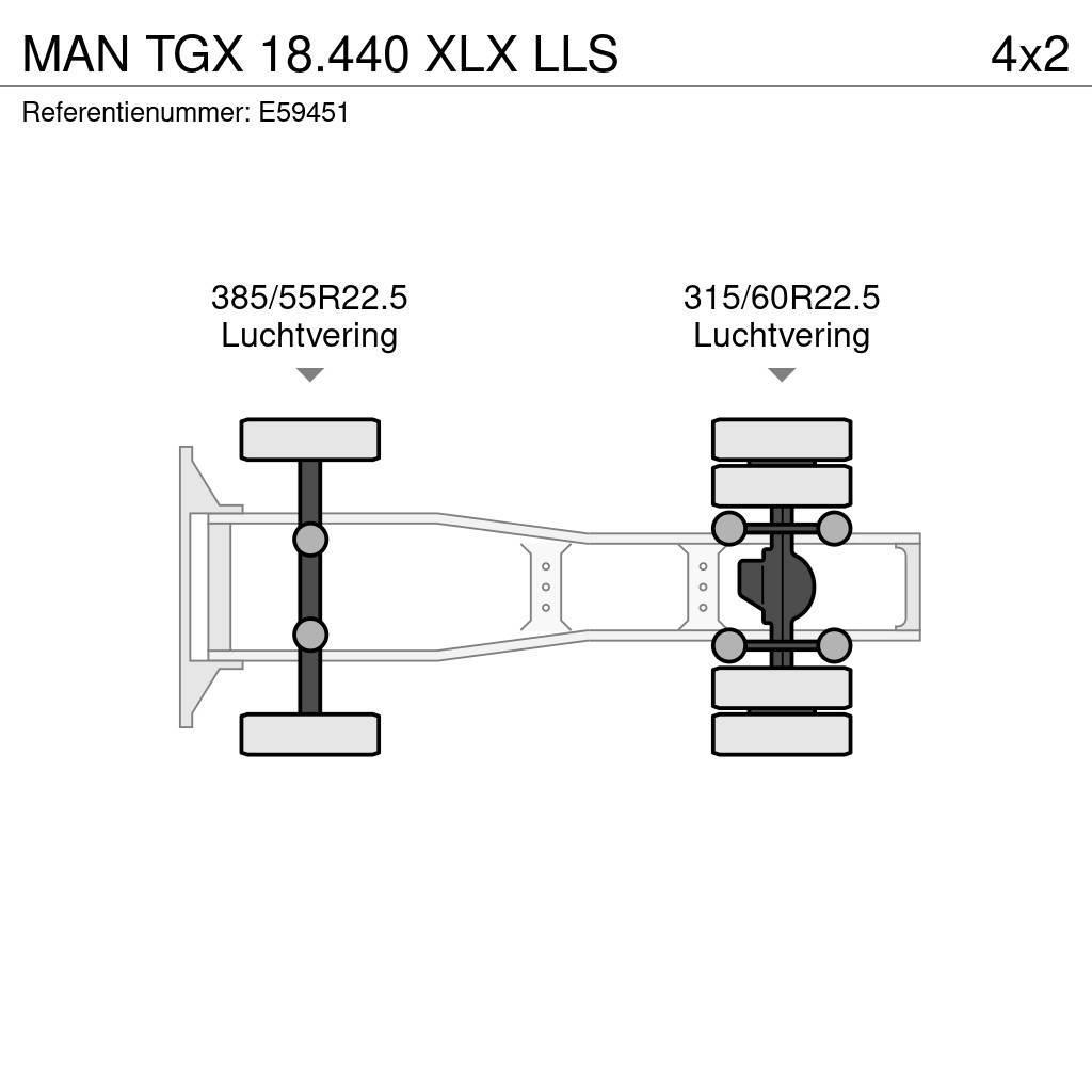 MAN TGX 18.440 XLX LLS Tractor Units