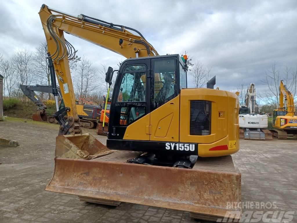 Sany SY 155 U (such as Kobelco SK 140, Hitachi ZX 135) Crawler excavators