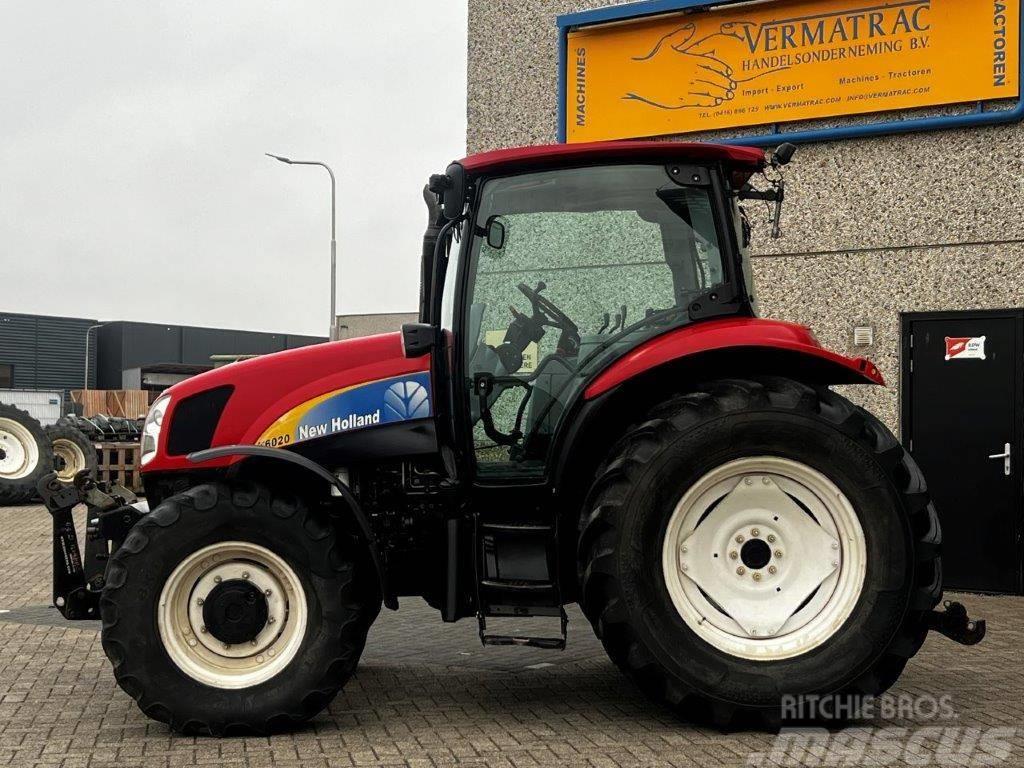 New Holland T6020, Fronthydraulik + Zapfwelle, 2009! Tractors
