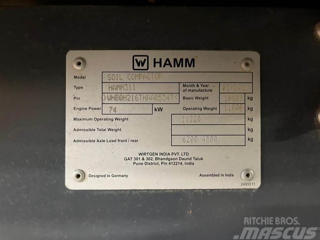 Hamm 311 Soil Compactor Single drum rollers