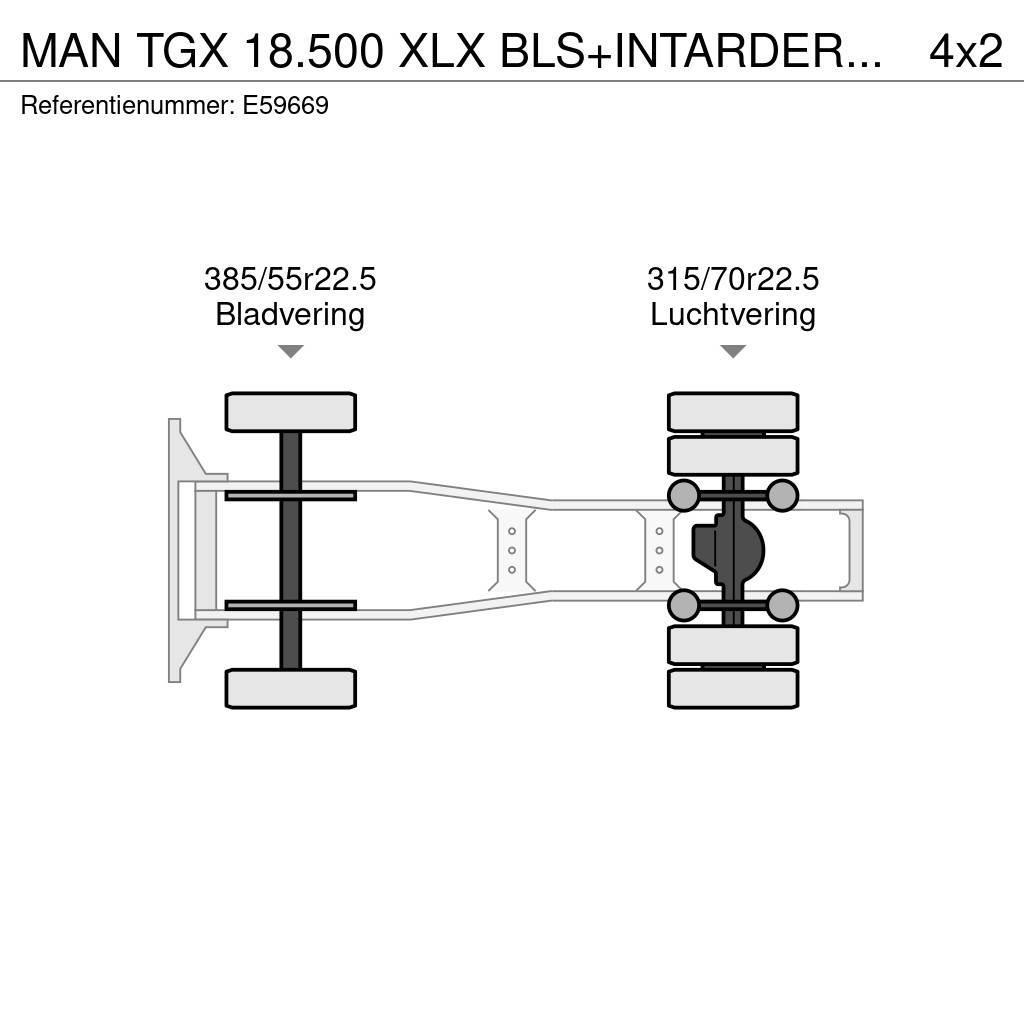 MAN TGX 18.500 XLX BLS+INTARDER-TOP! Tractor Units