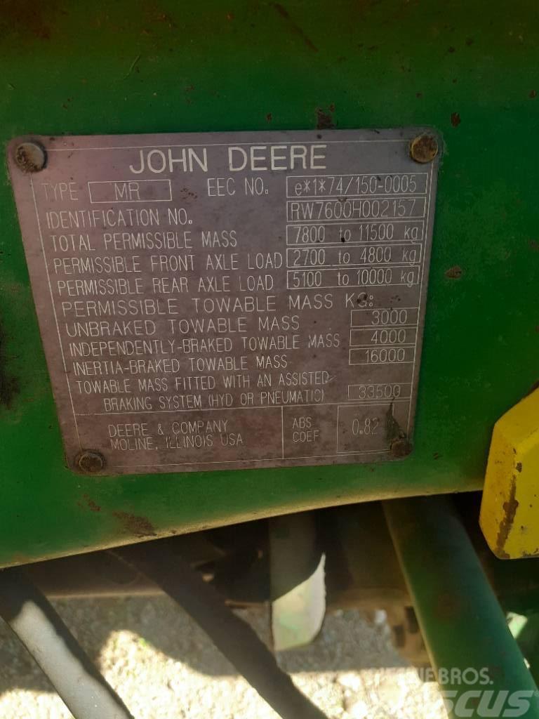 John Deere 7600 Tractors
