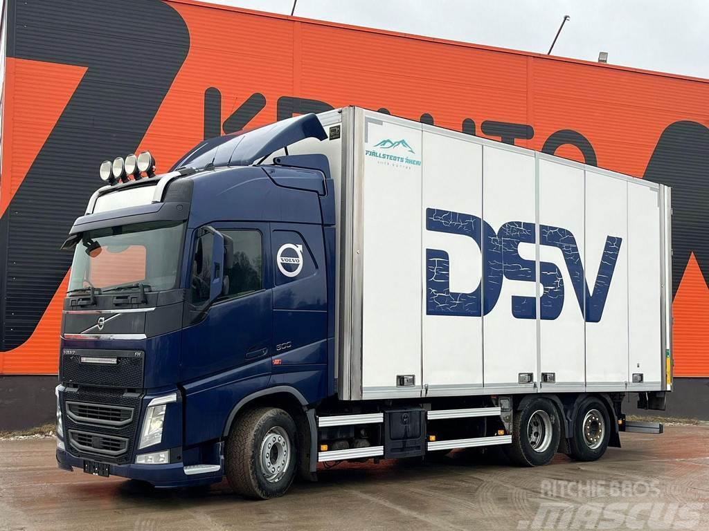 Volvo FH 500 6x2 BOX L=7400 mm Box body trucks