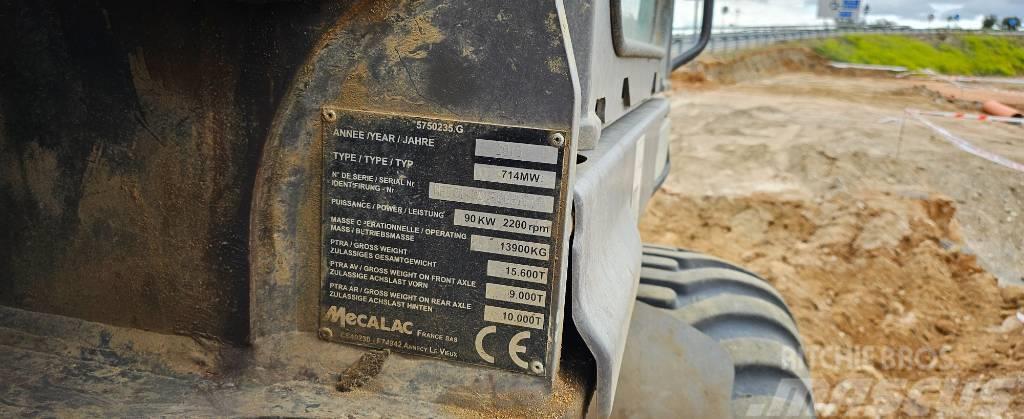 Mecalac 714 MWe Wheeled excavators