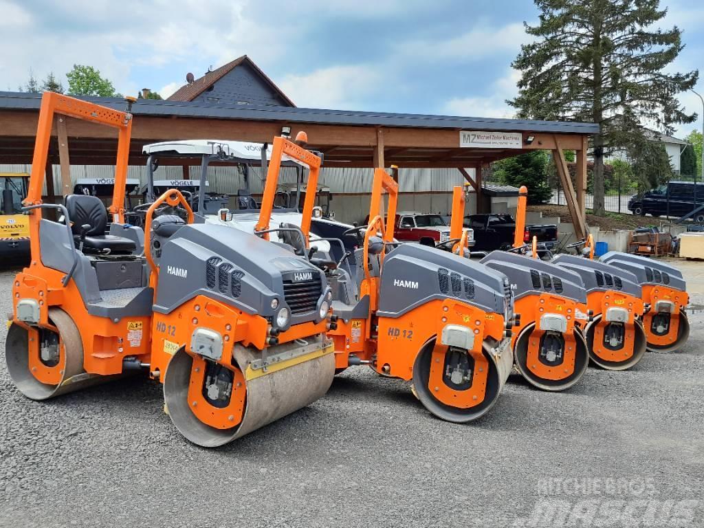 Hamm 2019  HD 12 VV - only 360 hrs - first hand Twin drum rollers