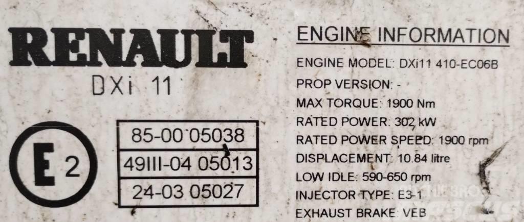 Renault Premium 410 Engines