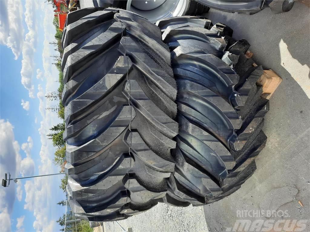 Nokian 710/70-34+710/45-26, Tyres, wheels and rims