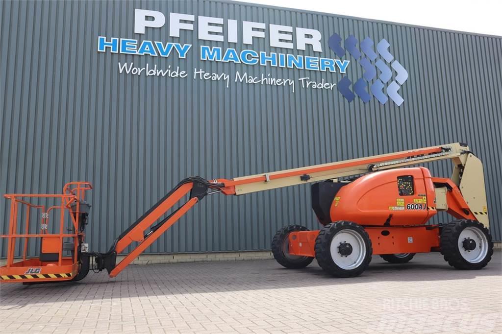 JLG 600AJ Valid inspection, *Guarantee! Diesel, 4x4 Dr Articulated boom lifts