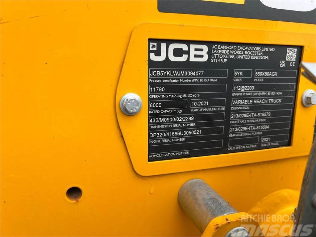JCB 560-80 AGRIXTRA Telehandlers for agriculture