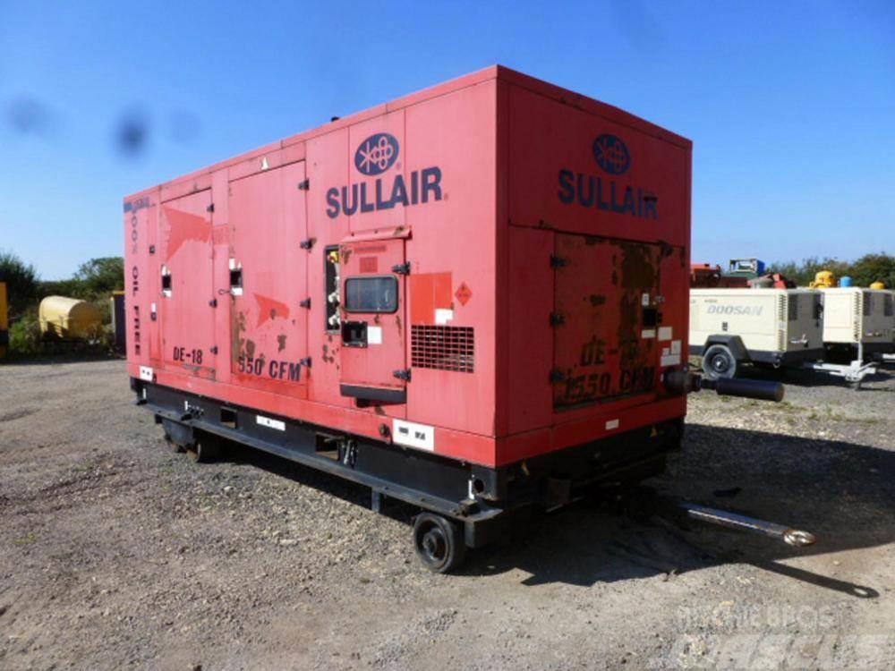 Sullair DE-18 OIL FREE S-NO 2008810080096 Compressors