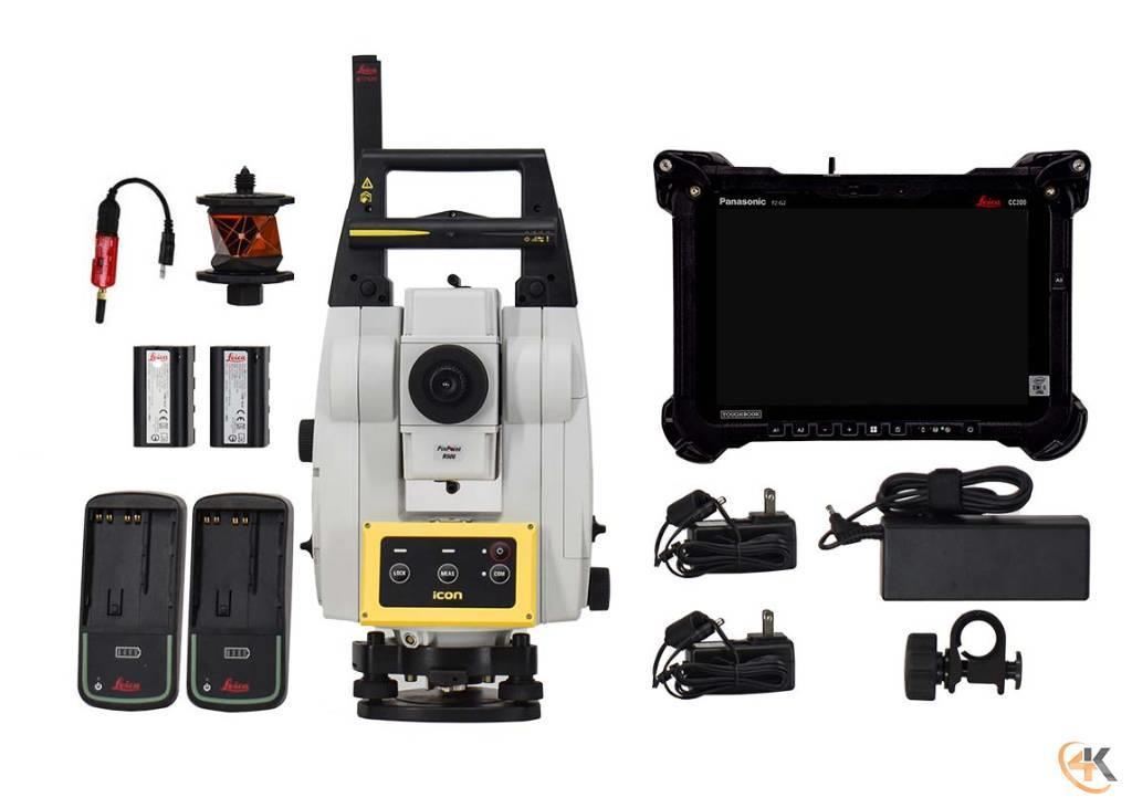 Leica NEW iCR70 Robotic Total Station w/ CC200 & iCON Other components