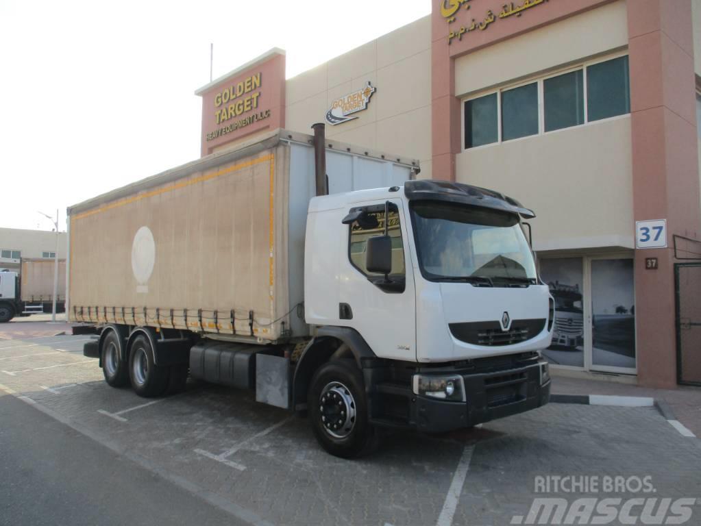 Renault 380DXI 6×4 Chassis 2011 Curtainsider trucks