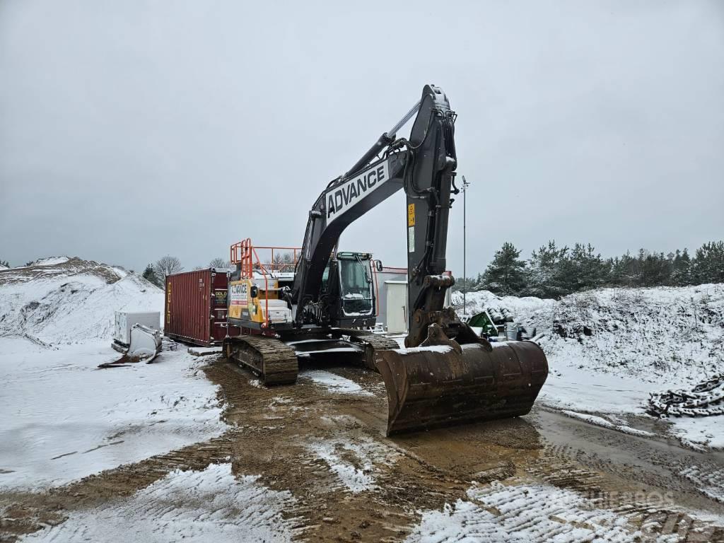 Volvo EC 250 EL,  2018 year Crawler excavators