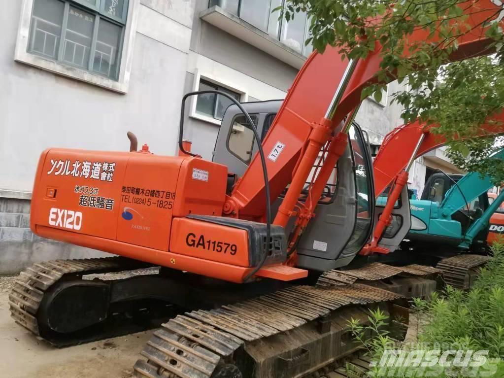 Hitachi EX120 Crawler excavators