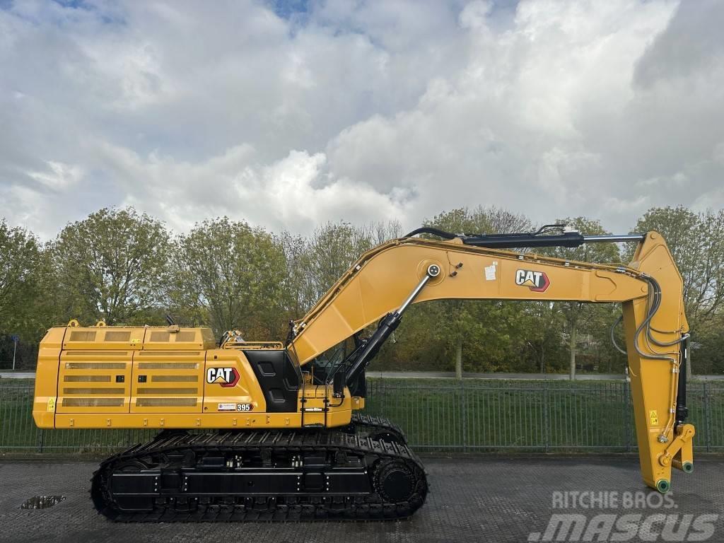 CAT 395 with all hydraulic lines CE and EPA 2024 Crawler excavators