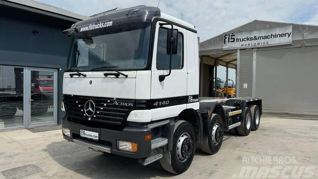 Mercedes-Benz ACTROS 4140 8X4 chassis - big axle Chassis Cab trucks
