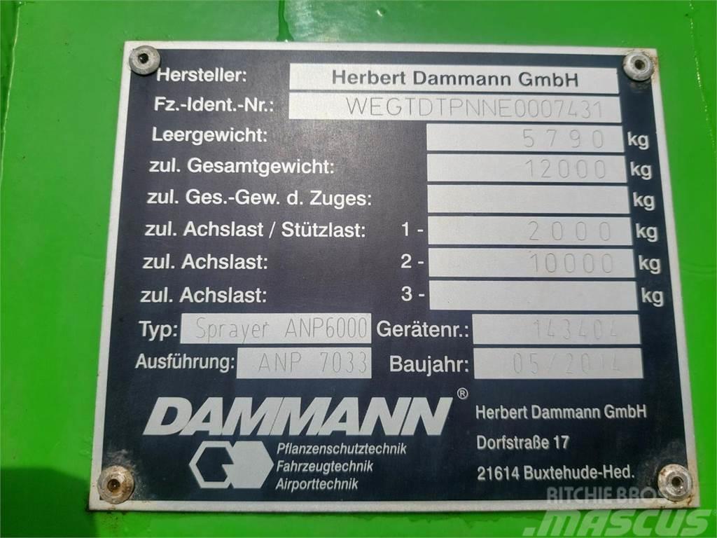 Dammann Profi Class ANP 7033 - 36m Trailed sprayers