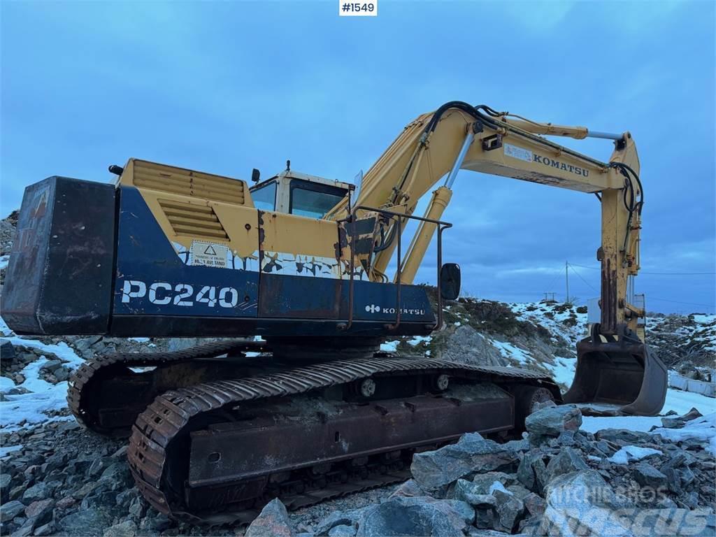 Komatsu PC240-5K Crawler excavators