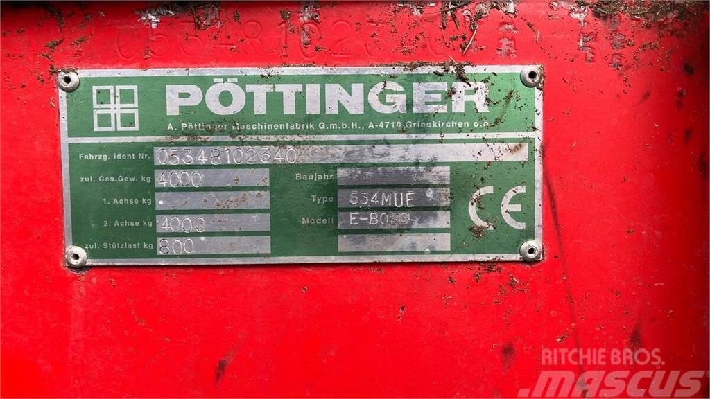 Pöttinger Ernteboss 2 E-Boss 534 MUE Self loading trailers