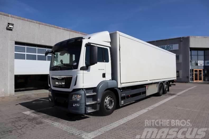 MAN TGS 26.320 EURO 6 Box body trucks