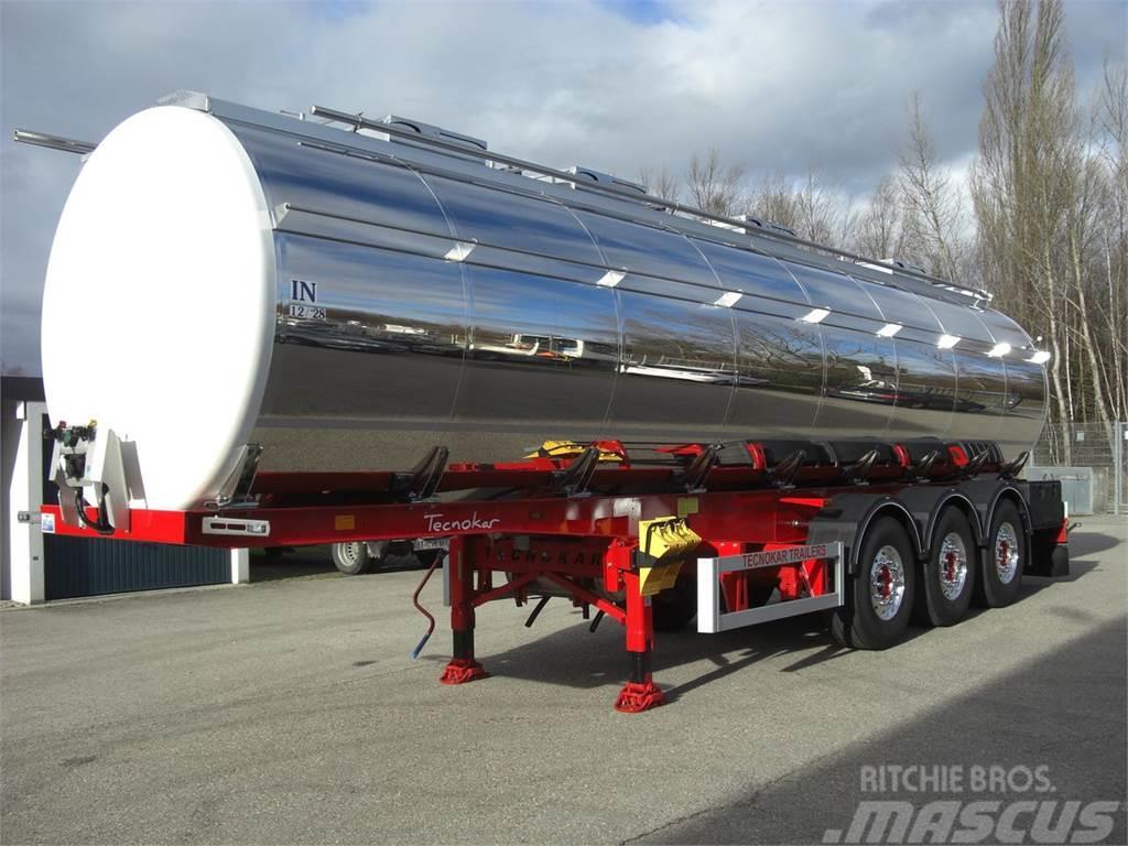  Tecnokar T3P / 4 KAMMERN / SOFORT Tanker semi-trailers